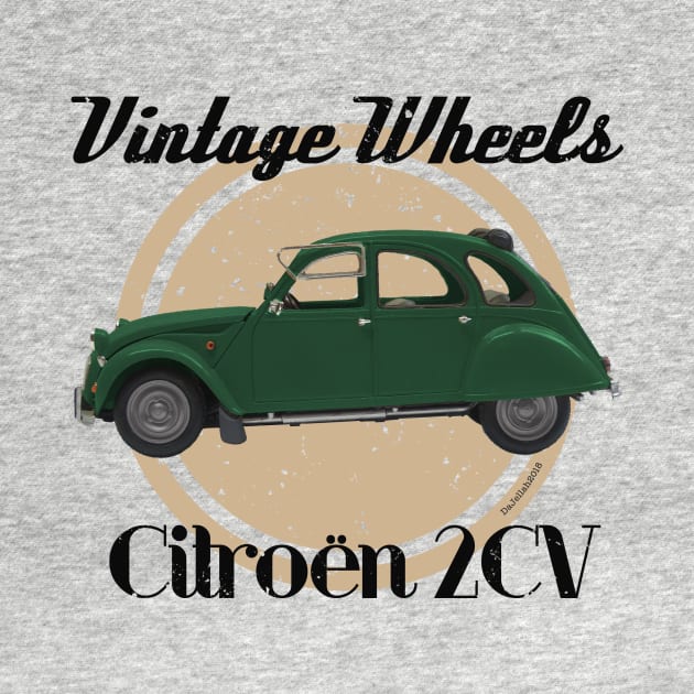 Vintage Wheels - Citroën 2CV by DaJellah